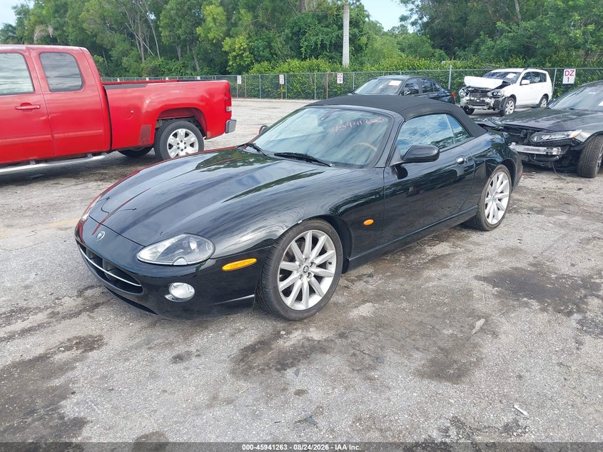 JAGUAR XK8 2006 VIN SAJDA42C162A46404