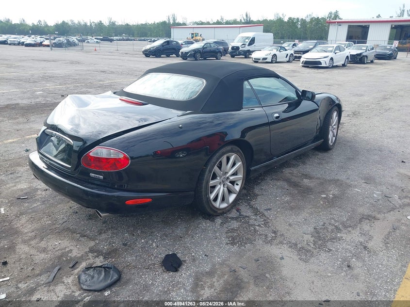 JAGUAR XK8 2006 VIN SAJDA42C162A46404