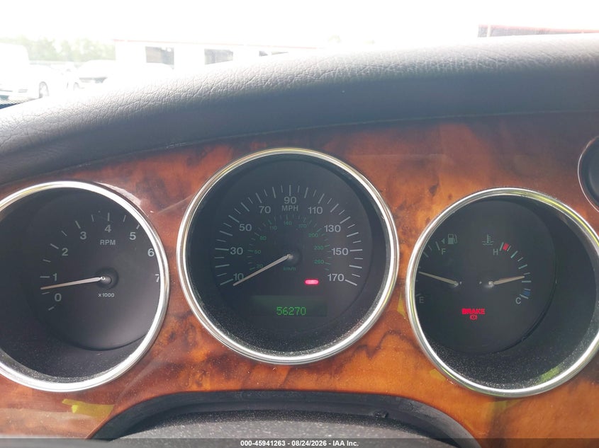 JAGUAR XK8 2006 VIN SAJDA42C162A46404