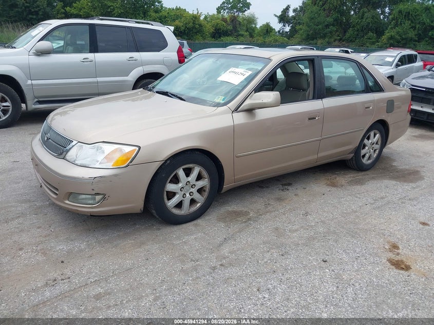 2001 Toyota Avalon, Обычный износ, IAAI, VIN 4T1BF28B21U150884 — фото 2