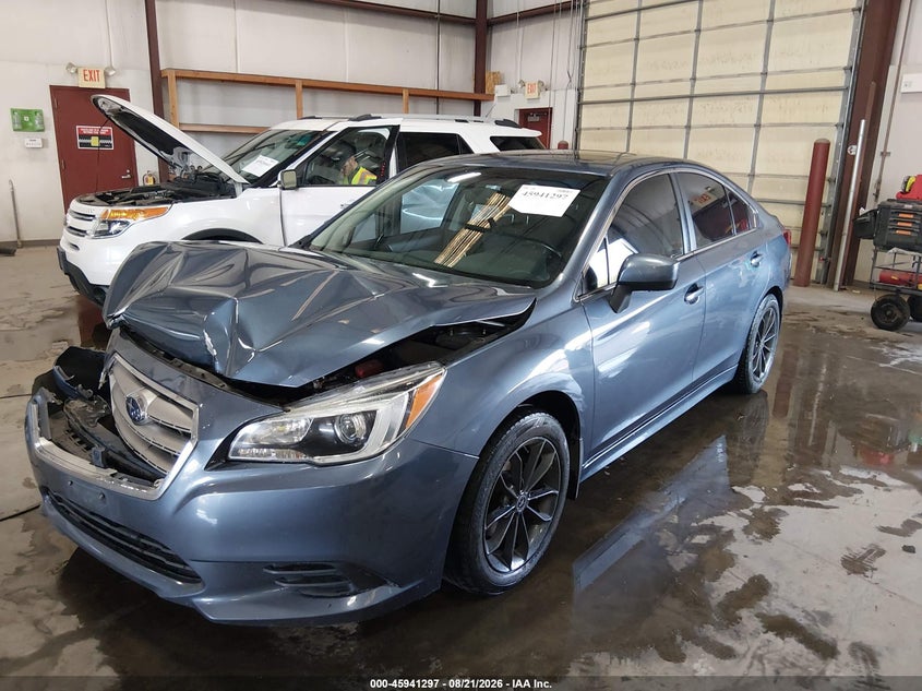 2015 Subaru Legacy, Повреждение двигателя, IAAI, VIN 4S3BNAD69F3009043 — фото 2