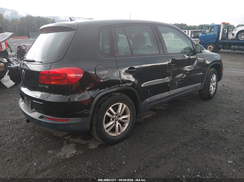 2012 VOLKSWAGEN TIGUAN auction photo 4