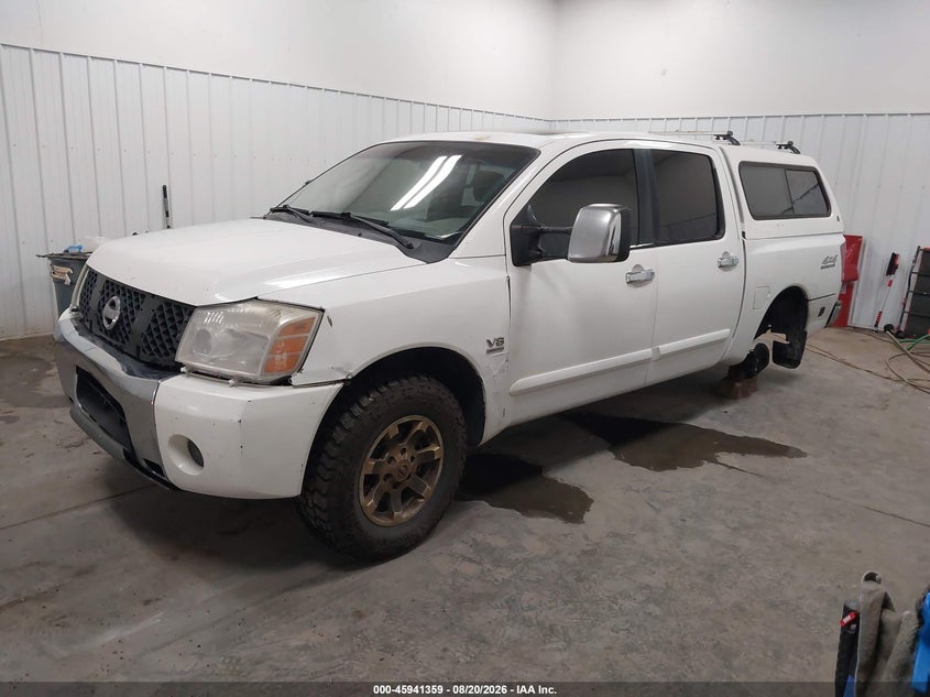 2004 Nissan Titan, Лівий бік, IAAI, VIN 1N6AA07B54N540460 — фото 2