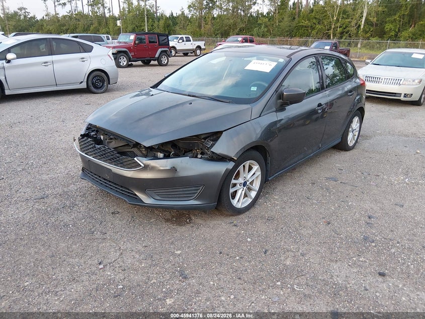 2018 Ford Focus, Обычный износ, IAAI, VIN 1FADP3K20JL209242 — фото 2