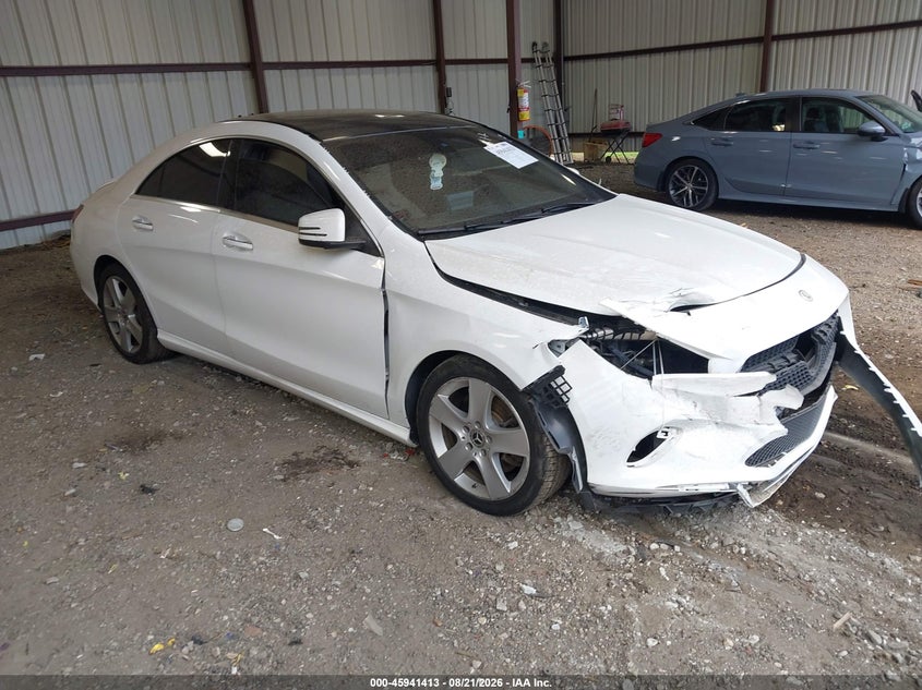 2018 Mercedes-Benz Cla 250 4Matic, Перёд, IAAI, VIN WDDSJ4GB7JN633951