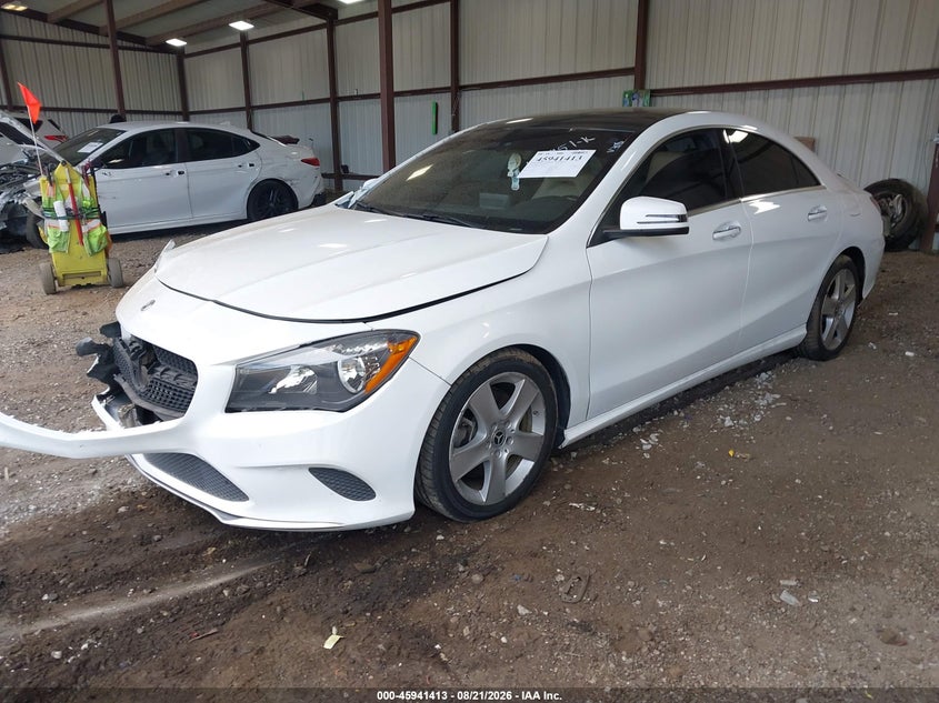 MERCEDES-BENZ CLA 250 2018 VIN WDDSJ4GB7JN633951