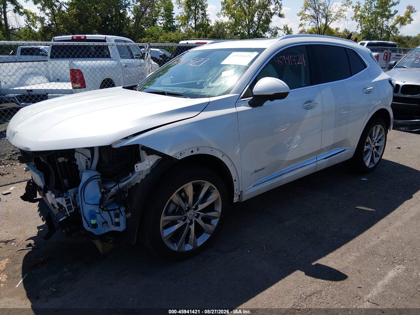 2023 Buick Envision, Front & Rear, IAAI, VIN LRBFZSR40PD206566 — photo 2