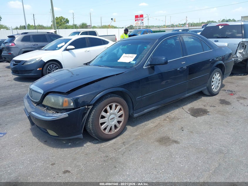 2005 Lincoln LS, Front End, IAAI, VIN 1LNHM86S65Y637347 — photo 2