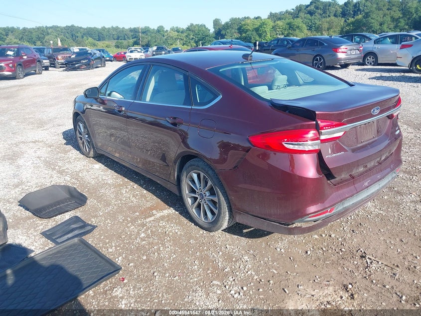 2017 FORD FUSION auction photo 3