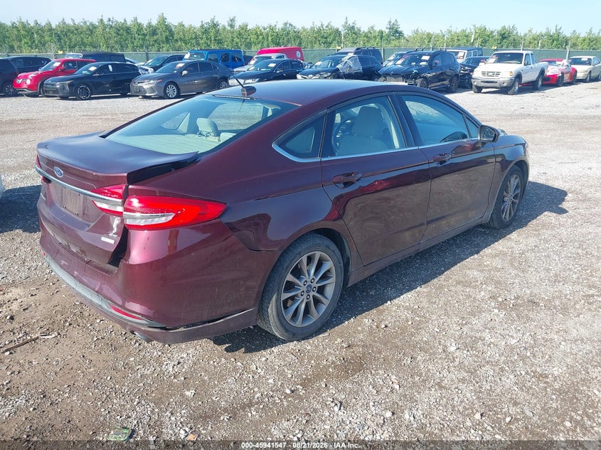 2017 FORD FUSION auction photo 4