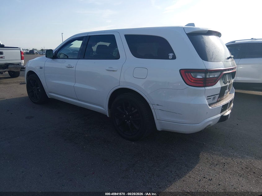 Vin: 1c4sdjct2hc945227, lot: 46440742, dodge durango r/t 20173