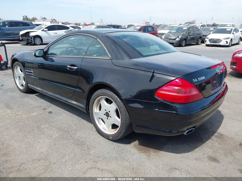 2003 MERCEDES-BENZ SL 500 auction photo 3