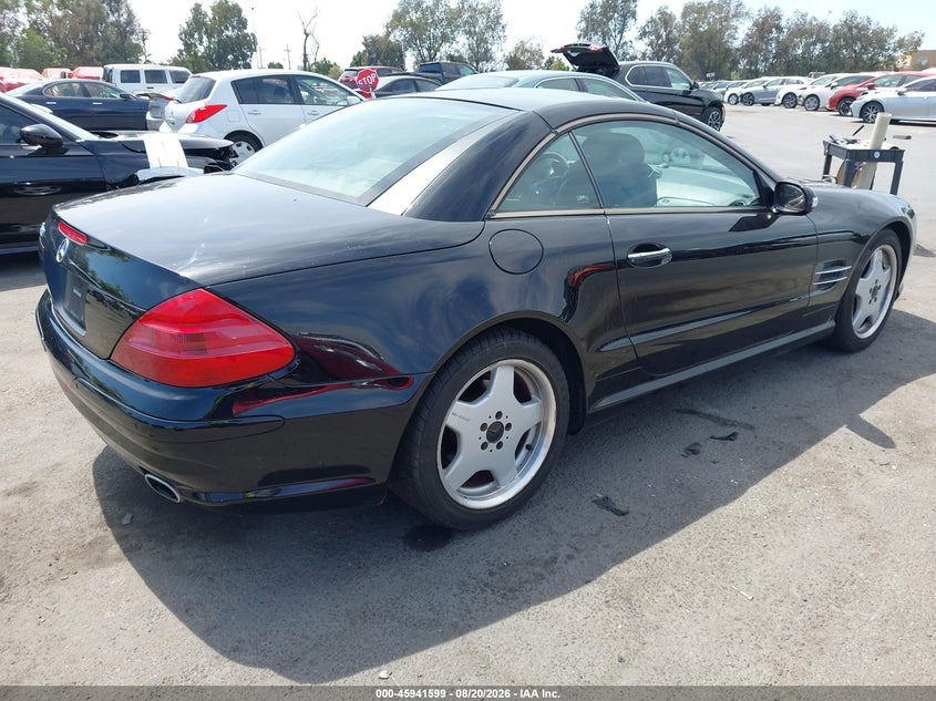 2003 MERCEDES-BENZ SL 500 auction photo 4