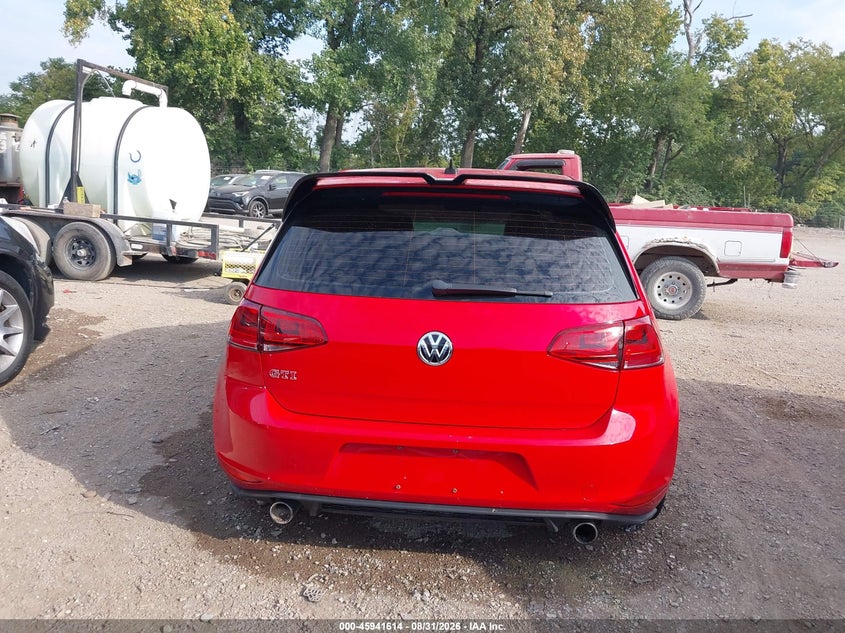 VOLKSWAGEN GOLF GTI 2017 VIN 3VW447AU3HM053703