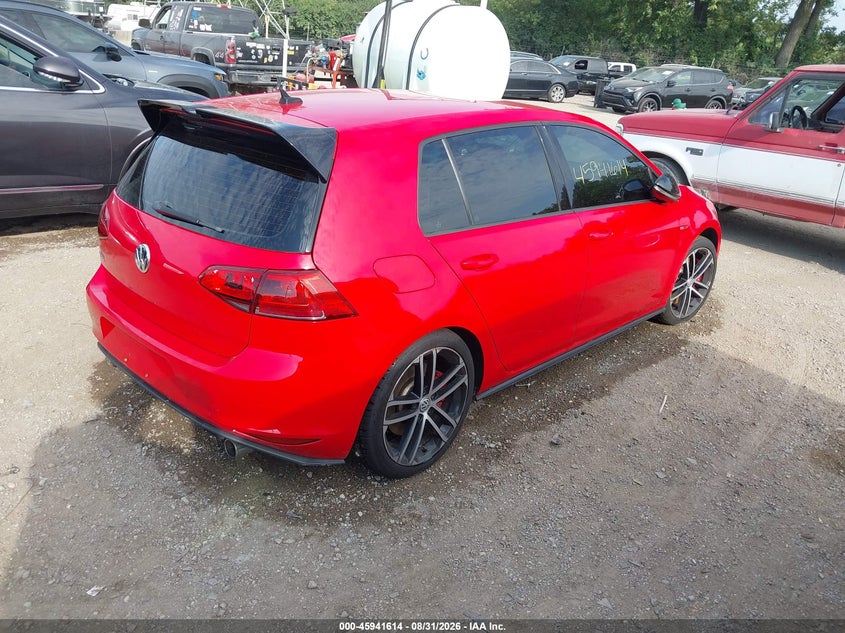 Vin: 3vw447au3hm053703, lot: 46440786, volkswagen golf gti autobahn 4-door/s 4-door/se 4-door/sport 4-door 20174