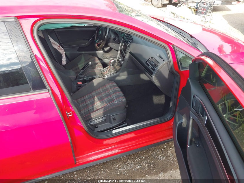 VOLKSWAGEN GOLF GTI 2017 VIN 3VW447AU3HM053703