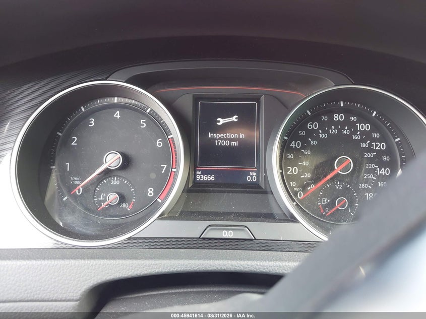 VOLKSWAGEN GOLF GTI 2017 VIN 3VW447AU3HM053703