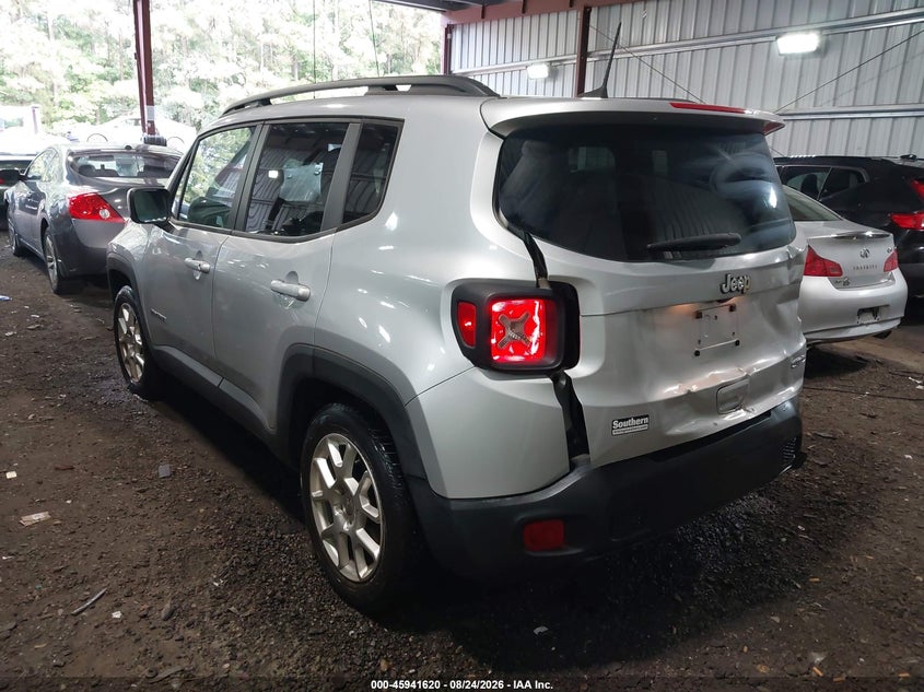 Vin: zacnjabb1kpj89971, lot: 46440792, jeep renegade latitude fwd 20193