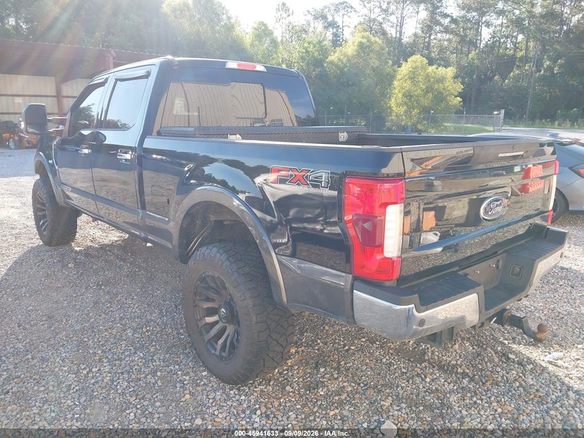 Vin: 1ft7w2bt5jeb03533, lot: 46440806, ford f-250 lariat 20183
