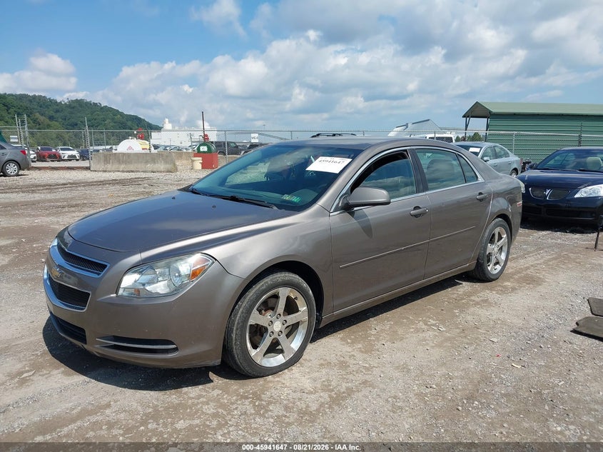 2010 Chevrolet Malibu, Right Rear, IAAI, VIN 1G1ZD5EB8AF134071 — photo 2