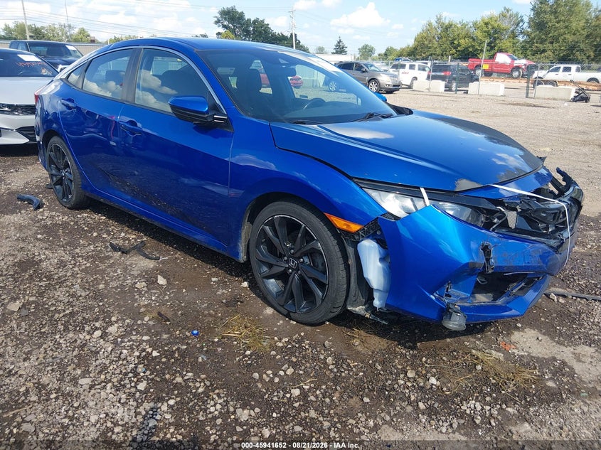 2019 HONDA CIVIC auction photo 1
