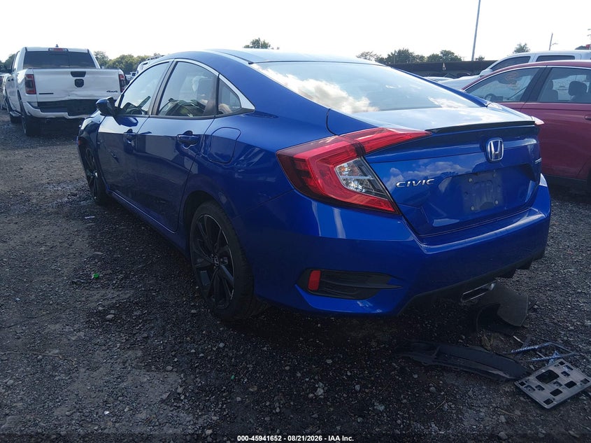 2019 HONDA CIVIC auction photo 3