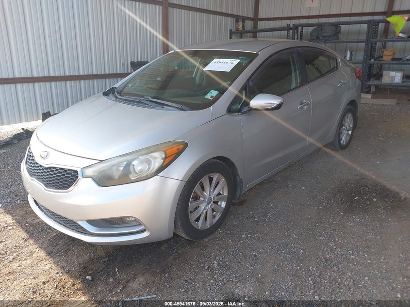2014 KIA FORTE SEDAN 2.0L I-4 DI, DOHC, VVT, 173HP
