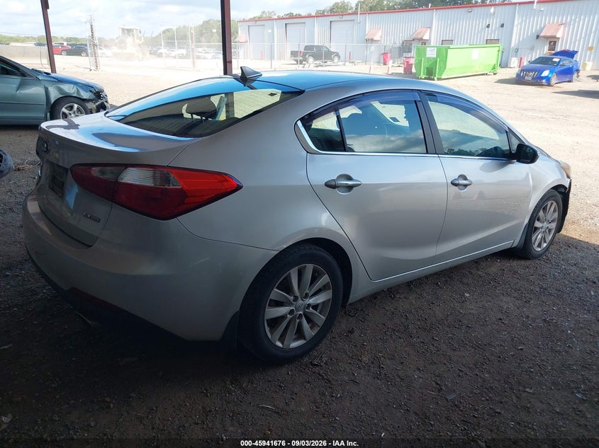 Vin: knafx4a86e5091400, lot: 46440848, kia forte ex 20144