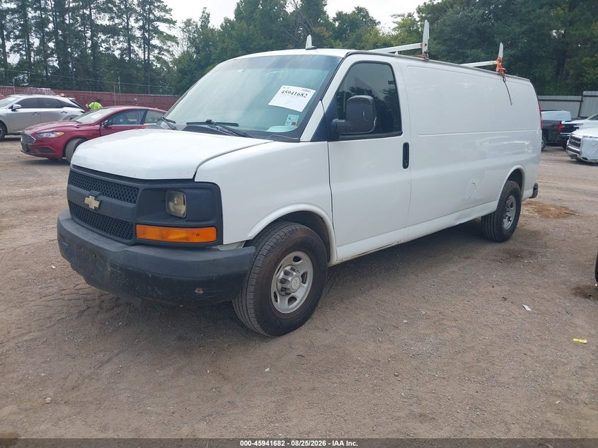 2015 Chevrolet Express, Обычный износ, IAAI, VIN 1GCWGGFF2F1220429 — фото 2