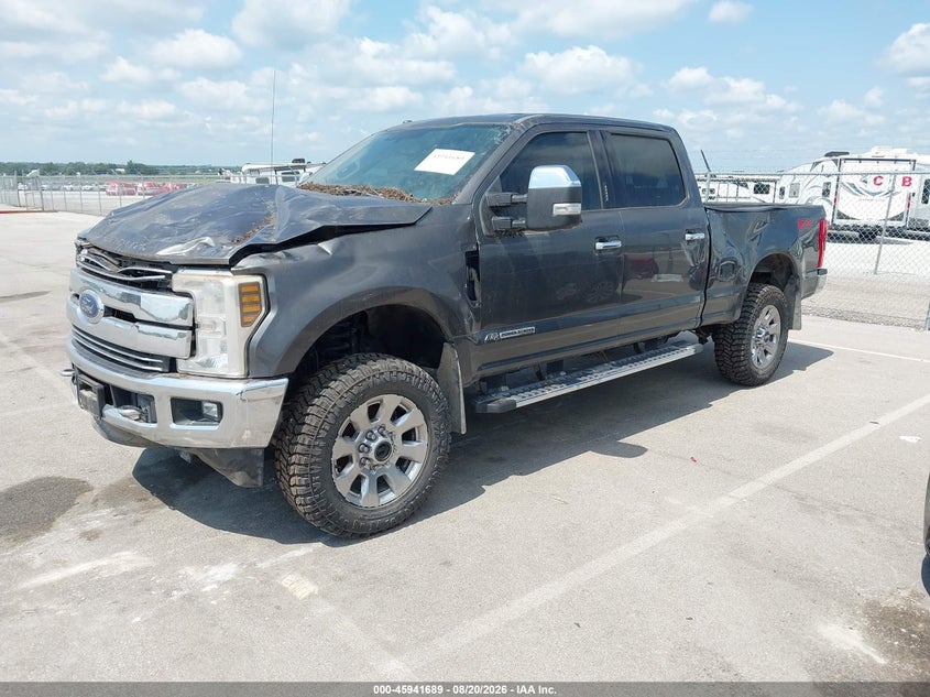 2018 Ford F250, Front End, IAAI, VIN 1FT7W2BT0JEC24728 — photo 2