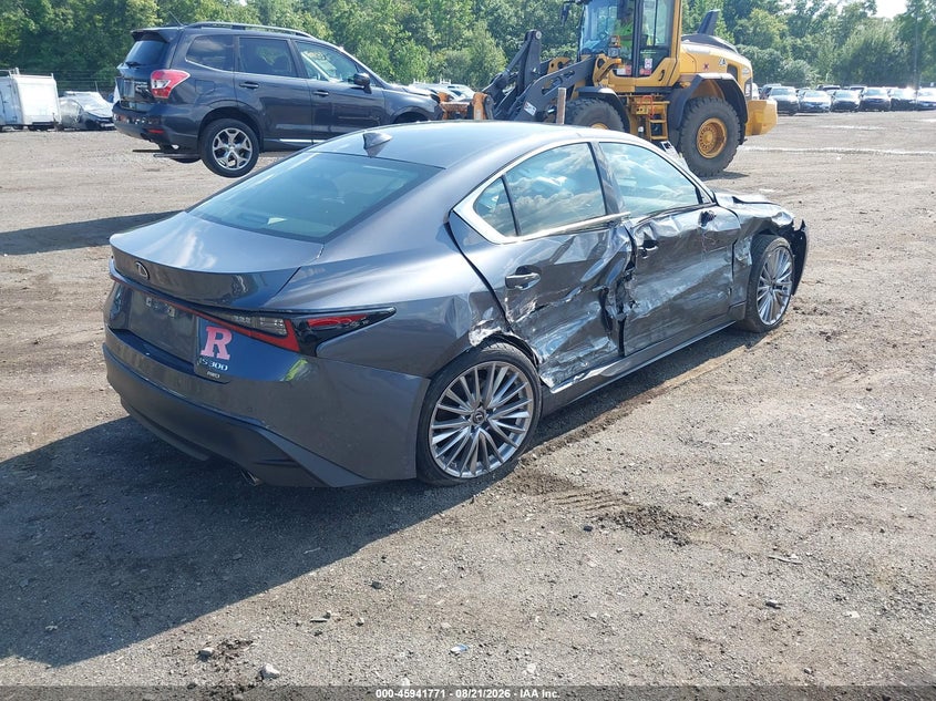 LEXUS IS 300 2022 VIN JTHD81F2XN5048753