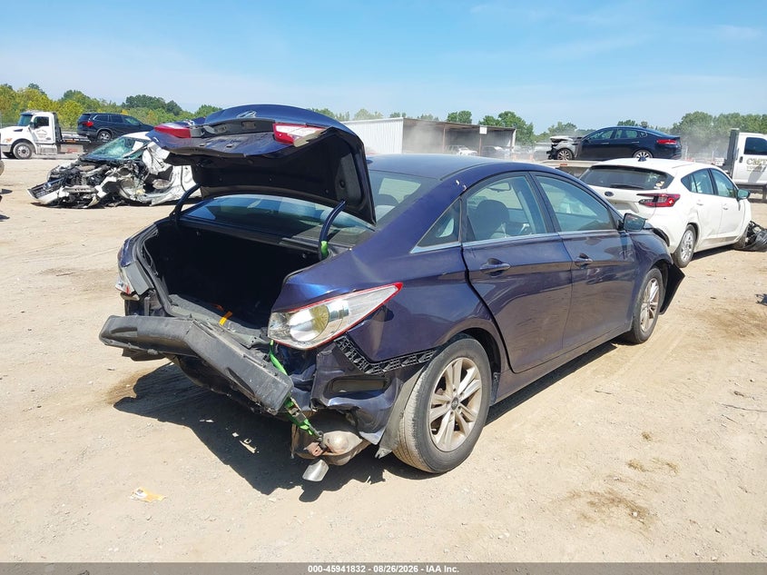 2013 HYUNDAI SONATA auction photo 4