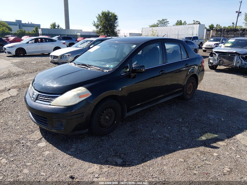 2008 NISSAN VERSA SEDAN 1.8L I-4 DOHC, VVT, 122HP