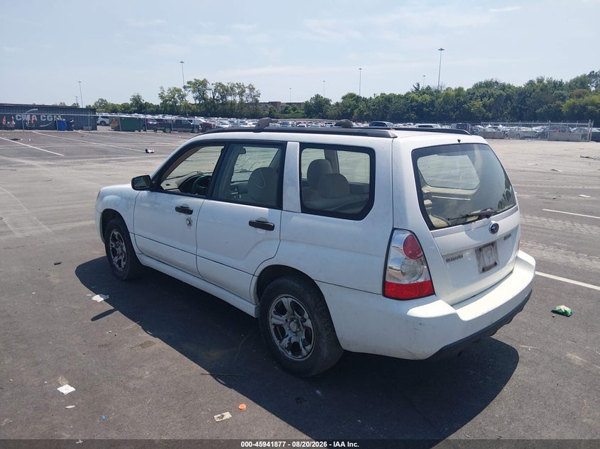 2007 SUBARU FORESTER auction photo 3