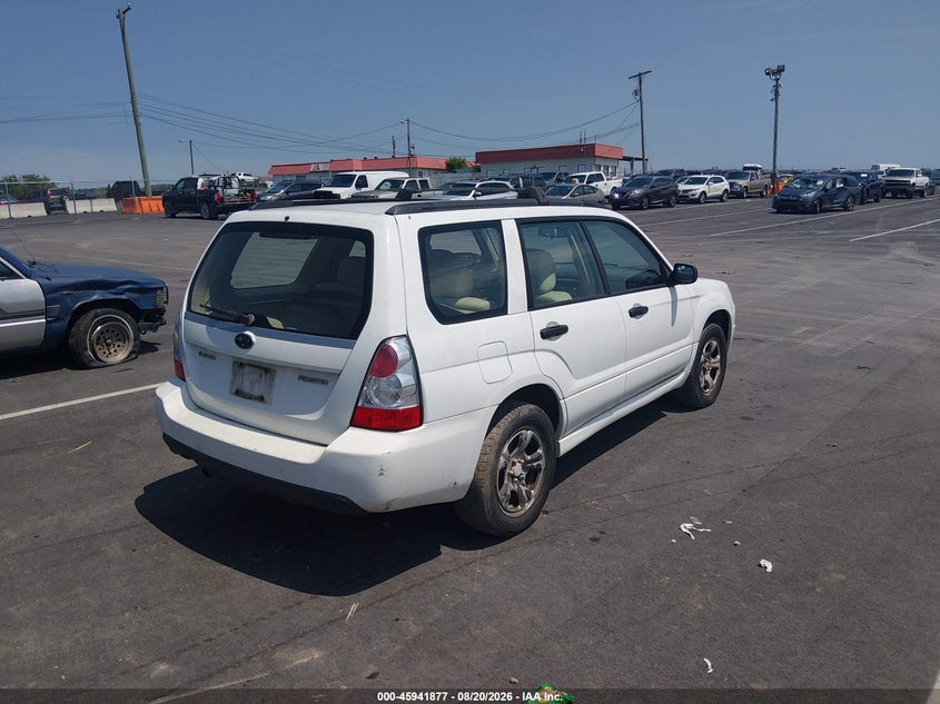 2007 SUBARU FORESTER auction photo 4