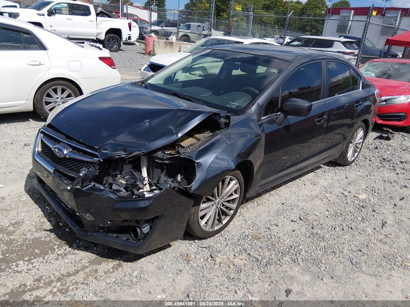 2015 Subaru Impreza, Front End, IAAI, VIN JF1GJAK65FH004662 — photo 2