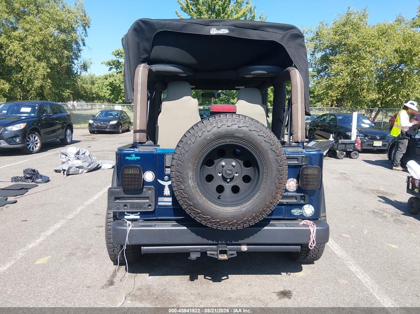 JEEP WRANGLER / TJ 2005 VIN 1J4FA49S95P324933