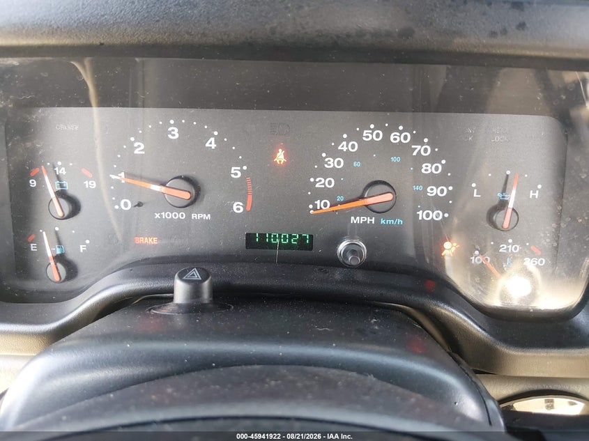 JEEP WRANGLER / TJ 2005 VIN 1J4FA49S95P324933