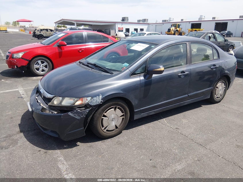 2010 HONDA CIVIC HYBRID auction photo 2