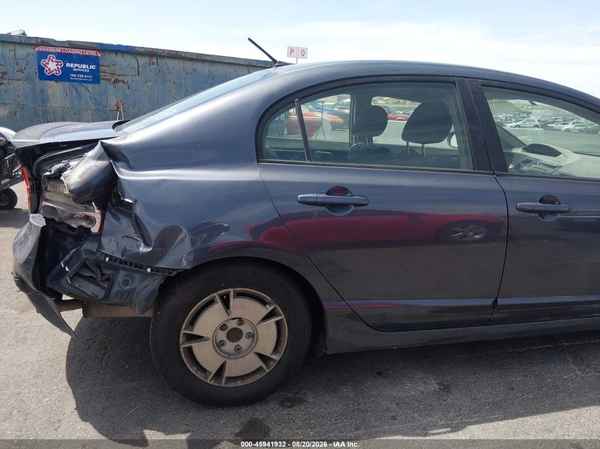2010 HONDA CIVIC HYBRID auction photo 6