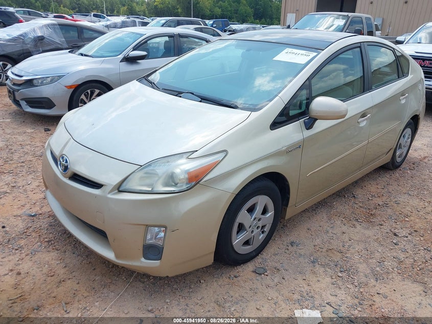 2010 Toyota Prius, Правый бок, IAAI, VIN JTDKN3DU8A0150366 — фото 2