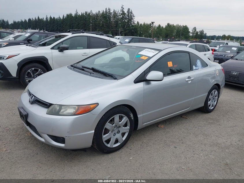 2008 Honda Civic, Біо/хімія, IAAI, VIN 2HGFG12628H574895 — фото 2