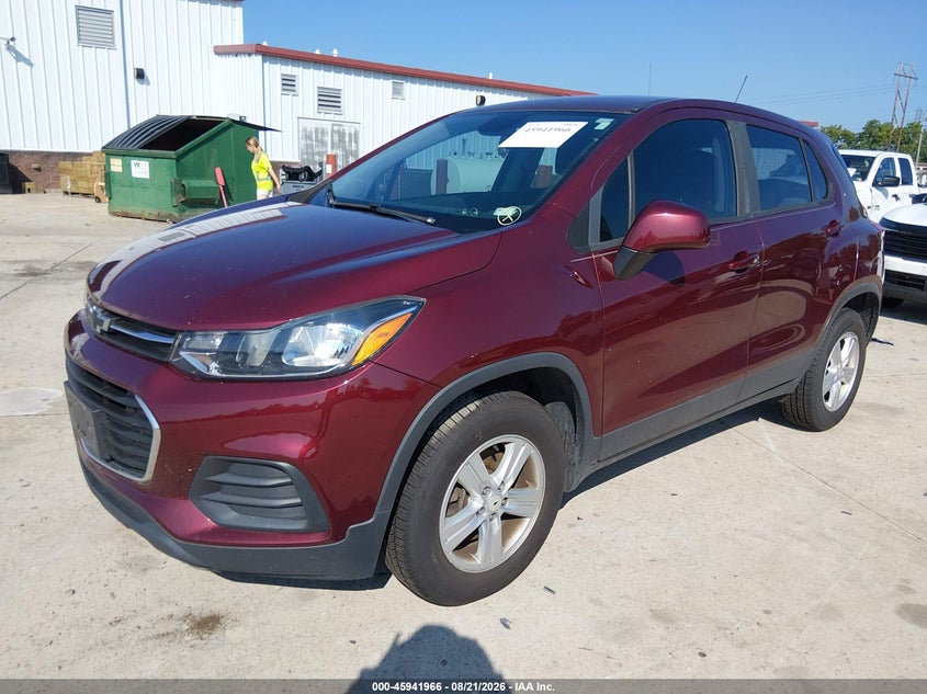 2017 Chevrolet Trax, Звичайний знос, IAAI, VIN 3GNCJNSB6HL266179 — фото 2