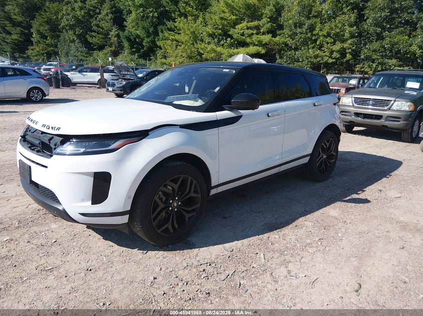 2020 Land Rover Range Rover Evoque Se, Front End, IAAI, VIN SALZP2FX9LH075605 — photo 2