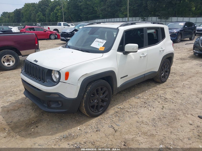 Vin: zaccjabb8hpf86354, lot: 46441182, jeep renegade altitude 20172