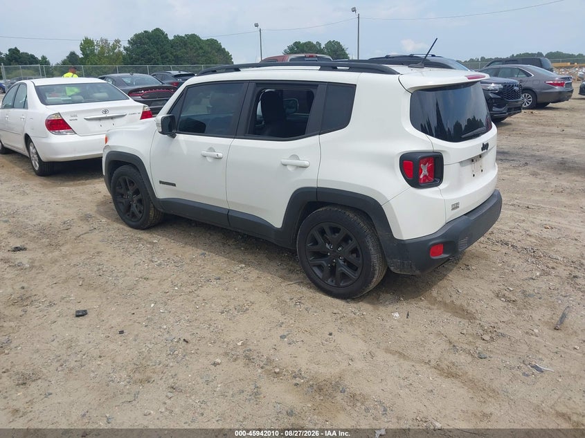 Vin: zaccjabb8hpf86354, lot: 46441182, jeep renegade altitude 20173