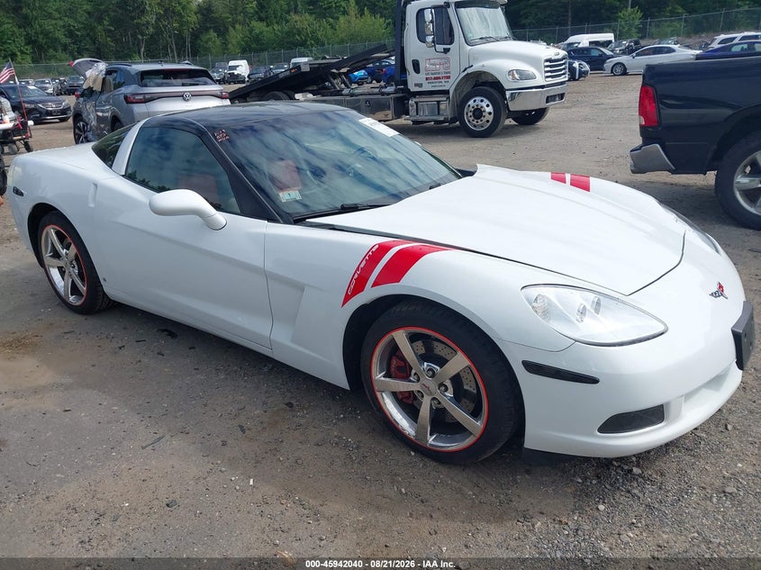 2008 Chevrolet Corvette, Left Front, IAAI, VIN 1G1YY26W585135114