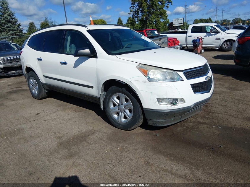 2012 CHEVROLET TRAVERSE SPORT UTILITY VEHICLE 3.6L V-6 DI, DOHC, VVT, 281HP
