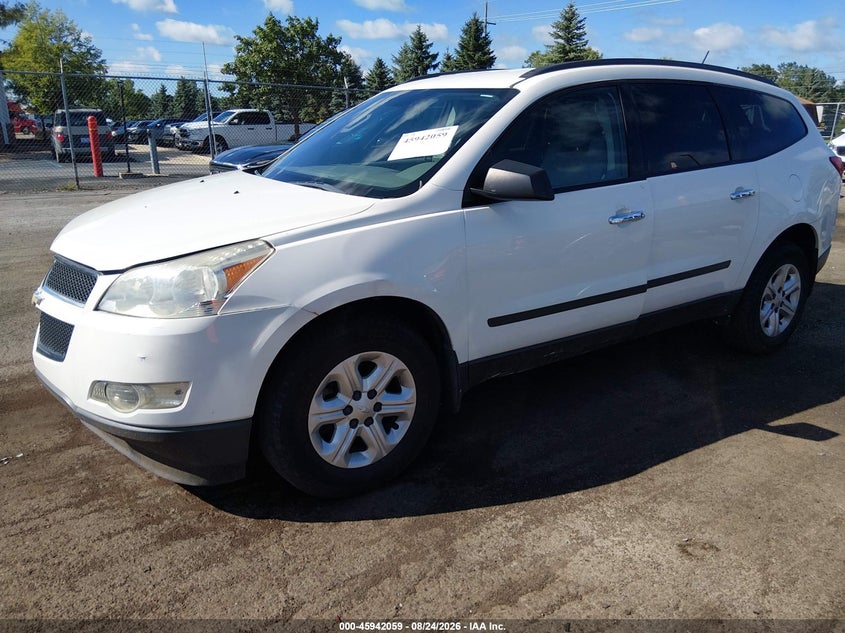 2012 CHEVROLET TRAVERSE SPORT UTILITY VEHICLE 3.6L V-6 DI, DOHC, VVT, 281HP