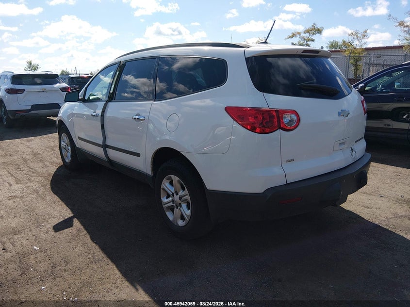 2012 CHEVROLET TRAVERSE SPORT UTILITY VEHICLE 3.6L V-6 DI, DOHC, VVT, 281HP
